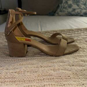 Time Tru Nude Beige Heels